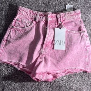 Zara Pink Shorts